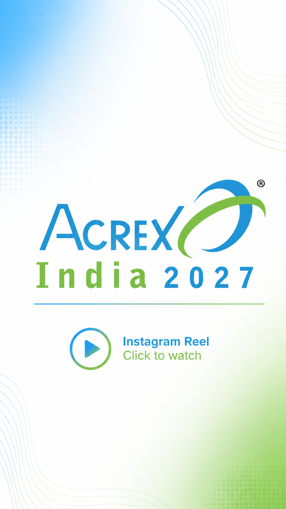 Mr. Manish Dhamija, CEO - VTS Clima India Pvt. Ltd., shares his perspective for the 25th Edition of Acrex India,